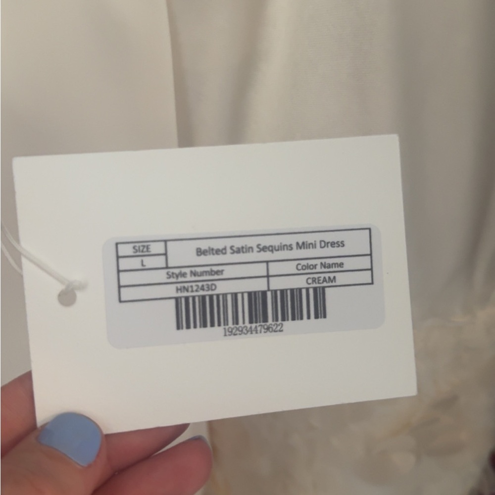 Endless Rose Satin Sequin Dress - Picture 10 of 10